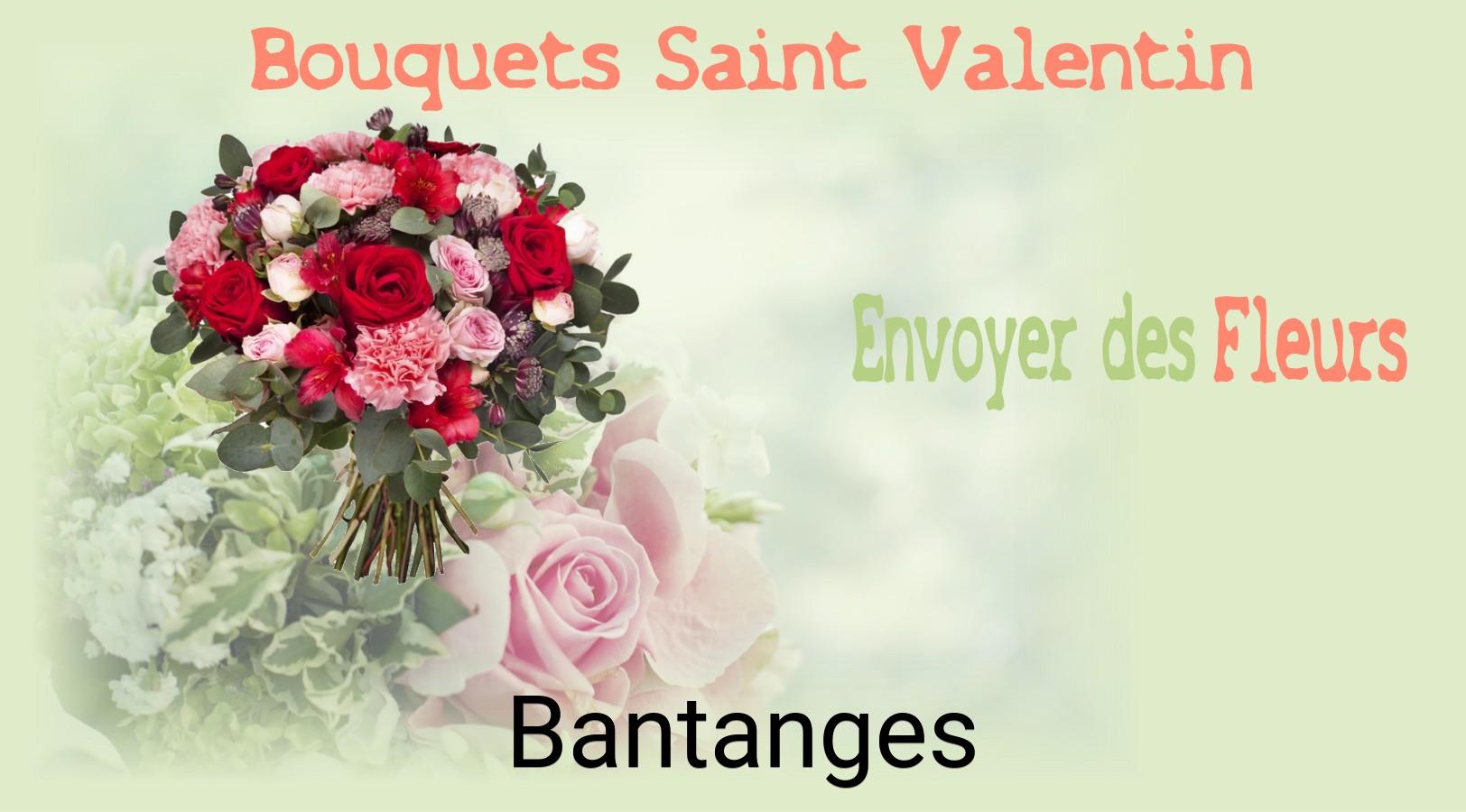 Roses de Saint-Valentin livrées à Bantanges